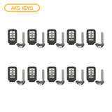 2013 2014 2015 Honda Accord Civic Smart Key Fob 4 Buttons FCC# ACJ932HK1210A (10 Pack)