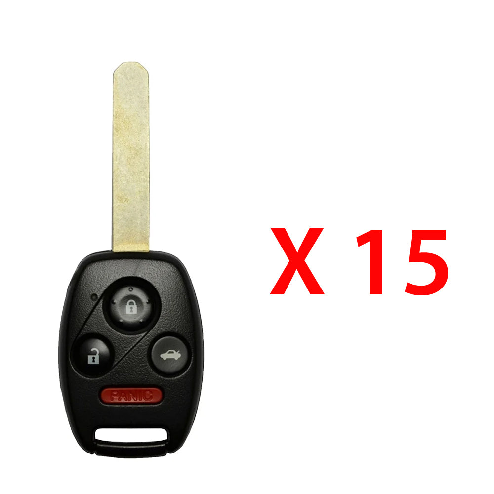 2012 - 2014 Honda Remote Head Key 4B FCC# N5F-A05TAA (15 Pack)