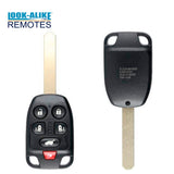 2011 2012 2013 Honda Odyssey Key Fob 6 Buttons FCC# 3248A-A04TAA