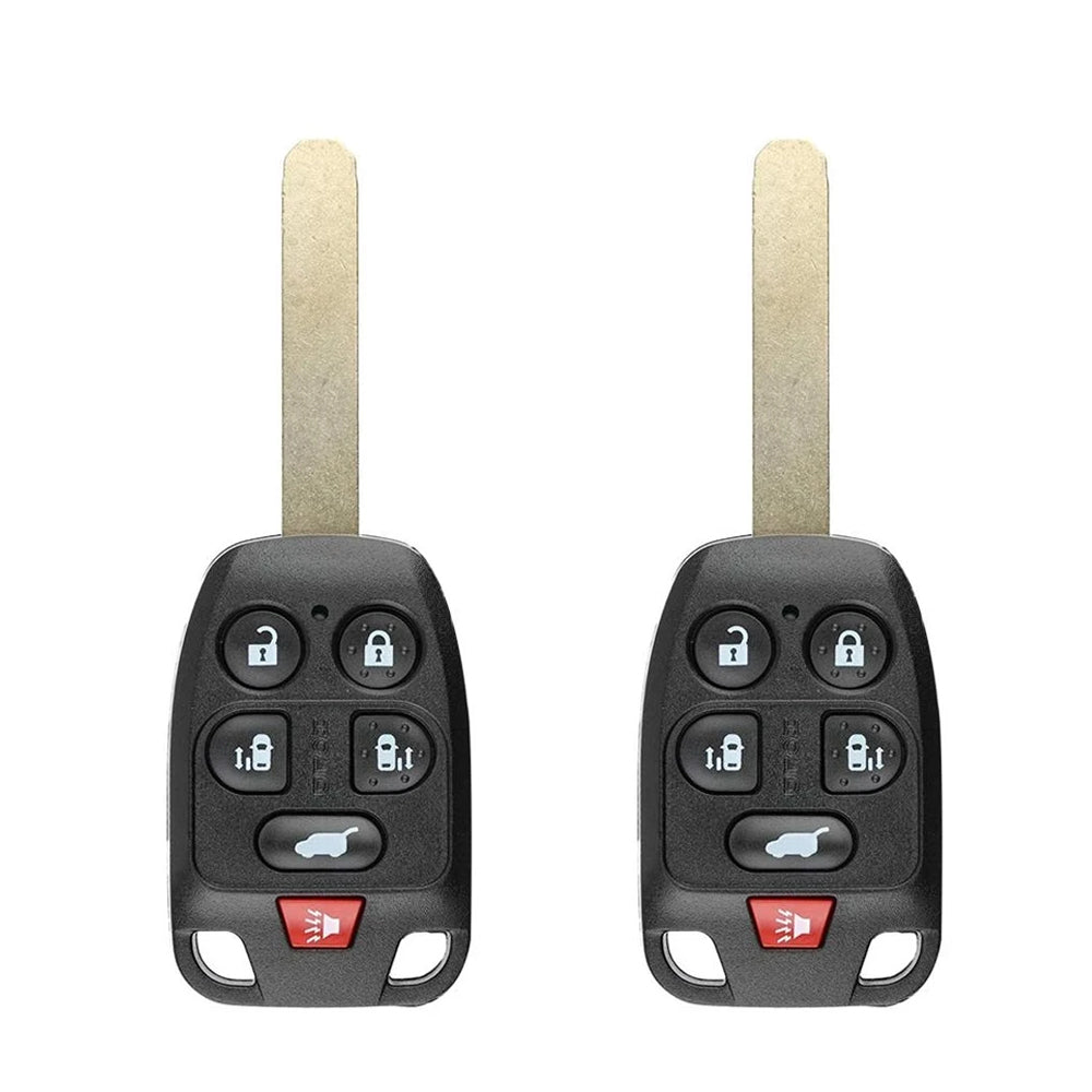 2011 - 2013 Honda Odyssey Remote Head Key 6B FCC# 3248A-A04TAA (2 Pack)