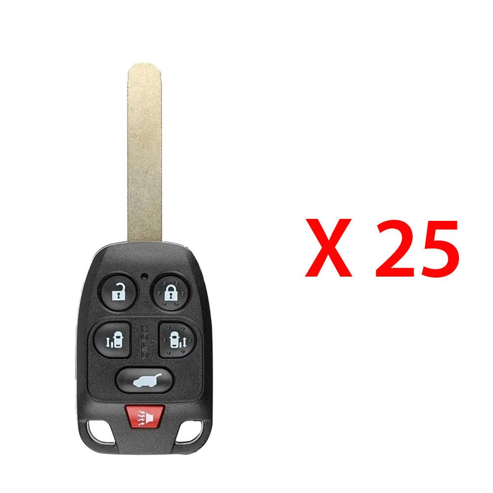 2011 - 2013 Honda Odyssey Remote Head Key 6B FCC# 3248A-A04TAA (25 Pack)