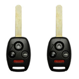 2003 - 2007 Honda Accord Remote Head Key 4B FCC# OUCG8D-380H-A (2 Pack)