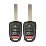 2013 - 2015 Honda Remote Head Key 3B FCC# MLBHLIK6-1T (2 Pack)