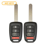 2013 - 2015 Honda Remote Head Key 3B FCC# MLBHLIK6-1T (2 Pack)