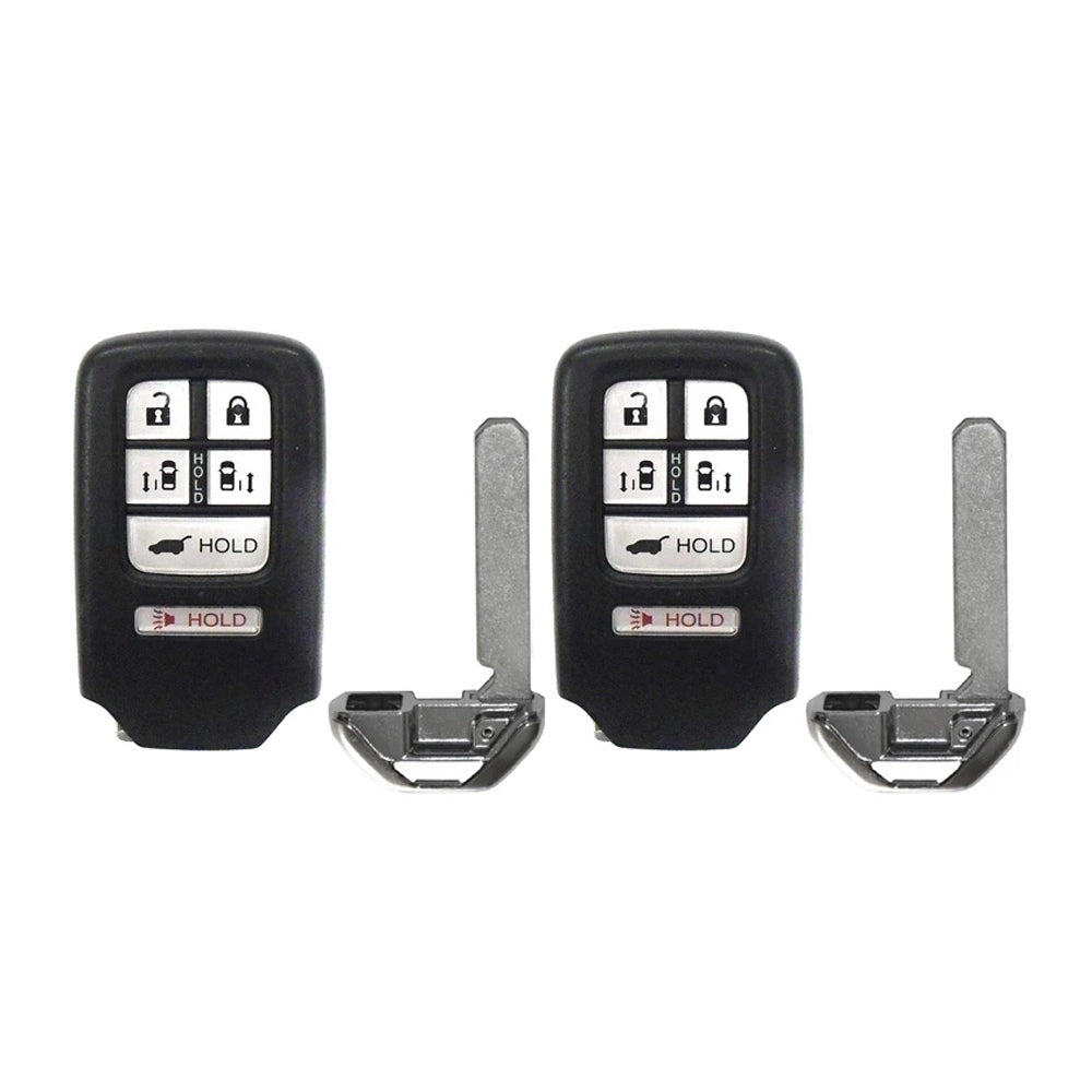 2014 - 2017 Honda Odyssey Smart Key 6B FCC# KR5V1X (2 Pack)