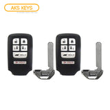 2014 - 2017 Honda Odyssey Smart Key 6B FCC# KR5V1X (2 Pack)