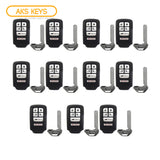 2014 - 2017 Honda Odyssey Smart Key 6B FCC# KR5V1X (10 Pack)