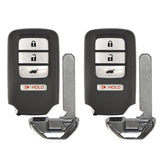 2016 - 2020 Honda Smart Key 4B FCC# KR5V1X (2 Pack)