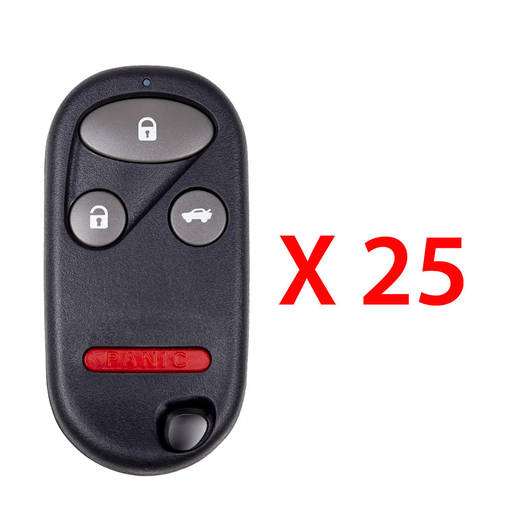 1996 - 2009 Honda Dealer Installed Remote Control 4B FCC# A269ZUA101 (25 Pack)