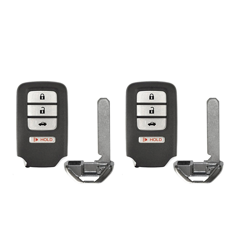 2017 - 2020 Honda Civic Smart Key 4B FCC# KR5V2X (2 Pack)