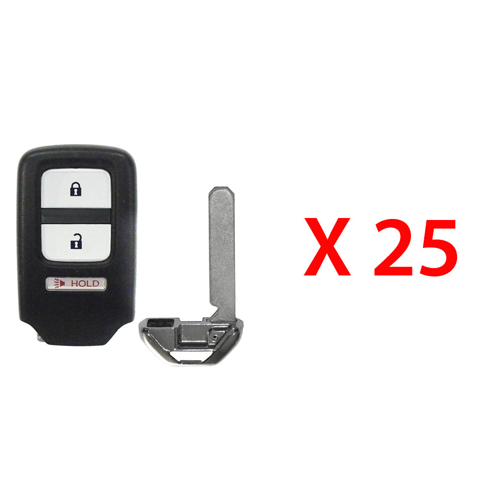 2013 - 2015 Honda Crosstour Smart Key 3B FCC# ACJ932HK1210A (25 Pack)