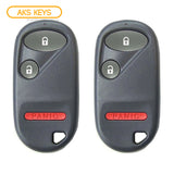 2002 - 2011 Honda Remote Control 3B FCC# OUCG8D-344H-A (2 Pack)