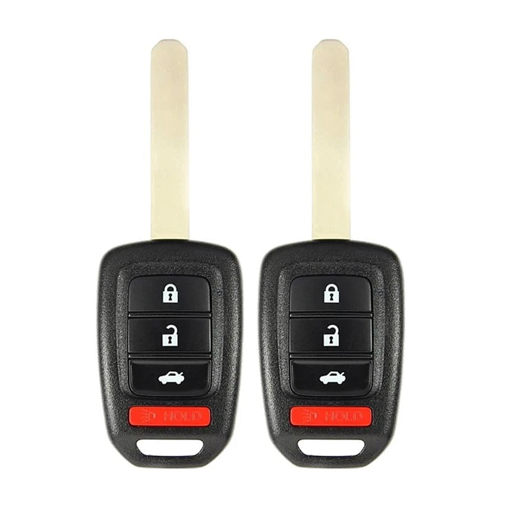 2016 - 2020 Honda Remote Key 4B FCC# MLBHLIK6-1TA (2 Pack)