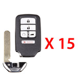 2016 - 2018 Honda Pilot Smart Key 5B FCC# KR5V2X V44 (15 Pack)