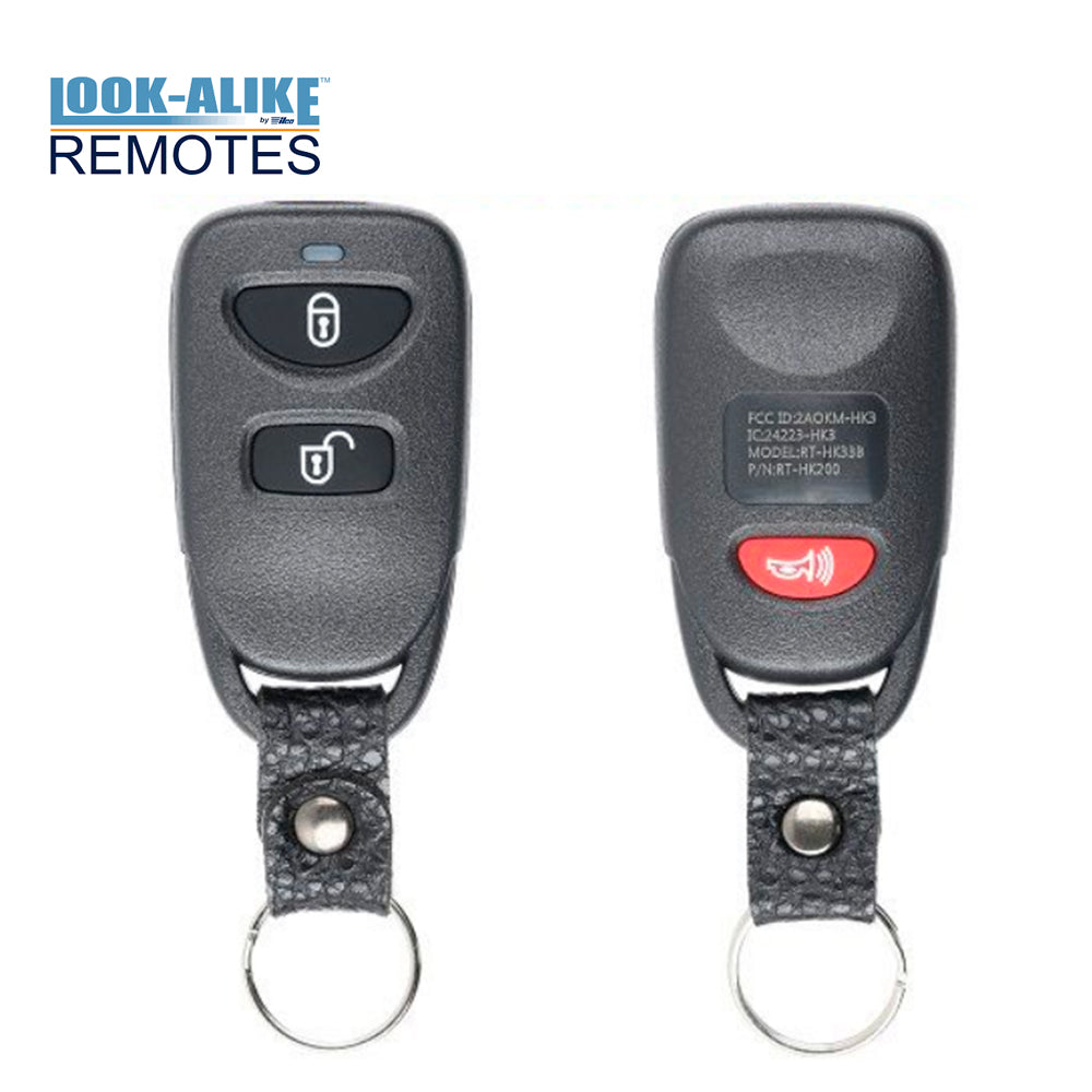 2012 - 2014 Hyundai Accent GS Keyless Entry 3B Fob FCC# TQ8RKE-3F01