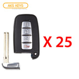 2011 - 2015 Hyundai  Prox Key FCC# SY5HMFNA04 (25 Pack)