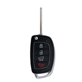 2013 - 2016 Hyundai Santa Fe Flip Key Fob 4B FCC# TQ8-RKE-3F04