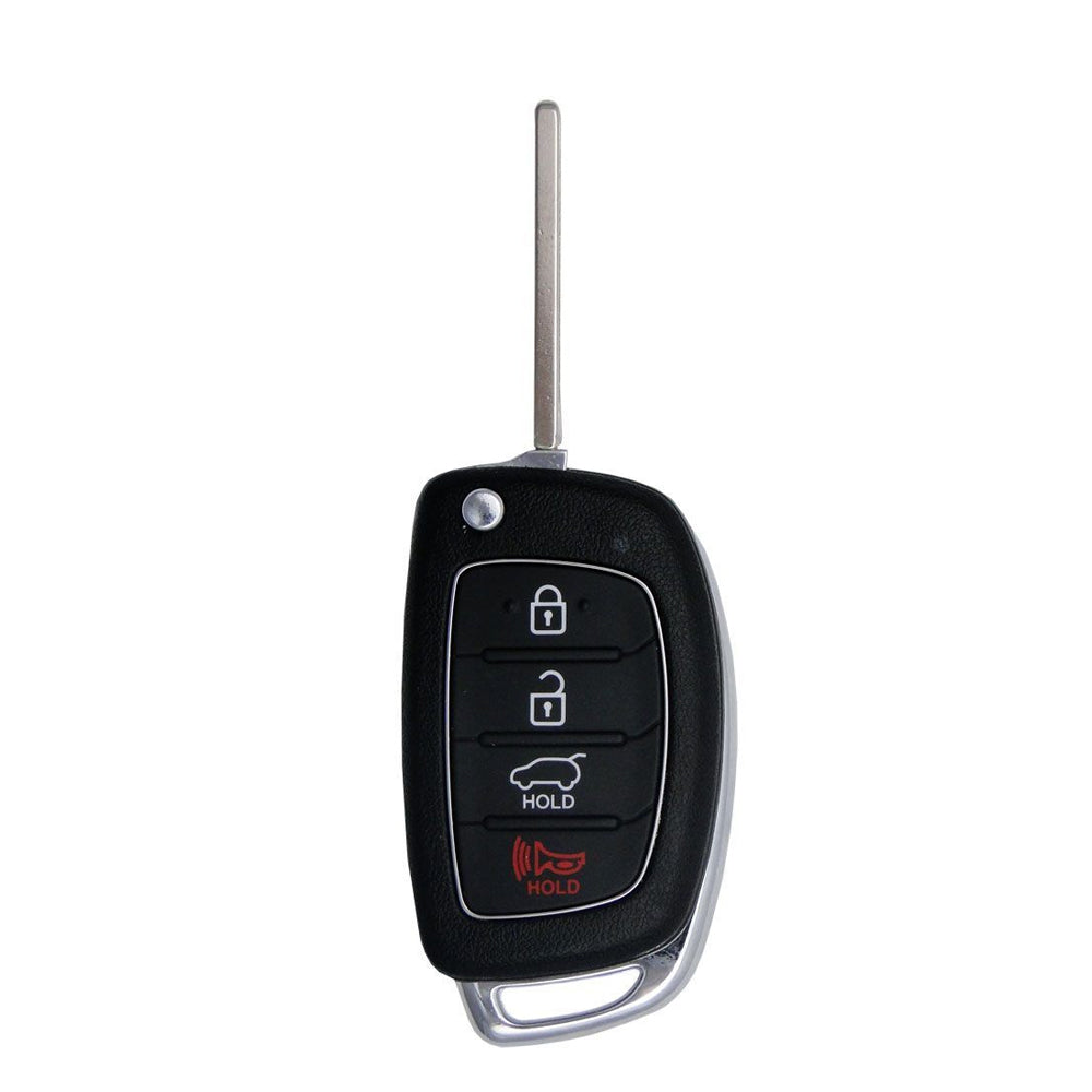 2013 Hyundai Santa Fe Flip Key Fob 4B FCC# TQ8-RKE-3F04