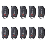 2015 - 2017 Hyundai Sonata Remote Flip Key 4B FCC# TQ8-RKE-4F16 (10 Pack)