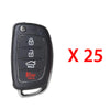 2015 - 2017 Hyundai Sonata Remote Flip Key 4B FCC# TQ8-RKE-4F16 (25 Pack)