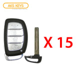 2015 Hyundai Tucson Smart Key 4B FCC# TQ8-FOB-4F03 (15 Pack)