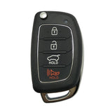 2016 - 2021 Hyundai Tucson Flip Key Fob 4B FCC# TQ8-RKE-4F25