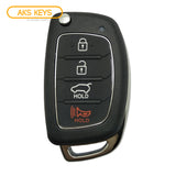 2016 - 2021 Hyundai Tucson Flip Key Fob 4B FCC# TQ8-RKE-4F25