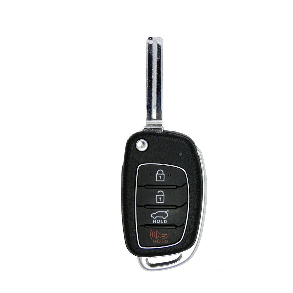 2016 - 2021 Hyundai Tucson Flip Key Fob 4B FCC# TQ8-RKE-4F25