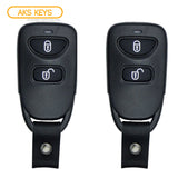 2007 - 2012 Hyundai Remote Control 3B FCC# PINHA-T038 (2 Pack)