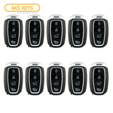 2019 - 2020 Hyundai Santa Fe Smart Remote Key 4B FCC# TQ8-FOB-4F19 (10 Pack)