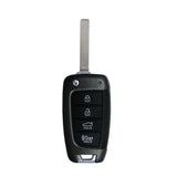 2021 Hyundai Accent SE SEL Flip Key Fob 4B FCC# NYOSYEC4TX1707 (HC 4BT)