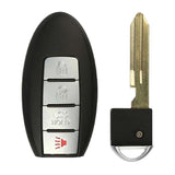 Smart Remote Key Fob Compatible with Infiniti 2007 2008 2009 2010 2011 2012 2013 2014 2015 2016 2017 4B FCC# KR55WK48903