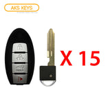 2013 - 2016 Infiniti Prox. Smart Key 4B FCC# KR5S180144014 (15 Pack)