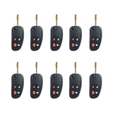 2002 - 2008 Jaguar Flip Key FCC# NHVWB1U241 / NHVWB1U243 / CWTWB1U243 (10 Pack)