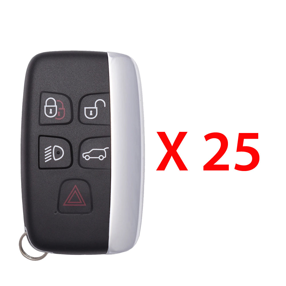 2011 - 2020 Jaguar Smart Key 5B FCC# KOBJTF10A (25 Pack)