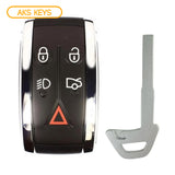 Smart Remote Key Fob Compatible with Jaguar 2007 2008 2009 2010 2011 2012 2013 2014 2015 5B FCC# KR55WK49244