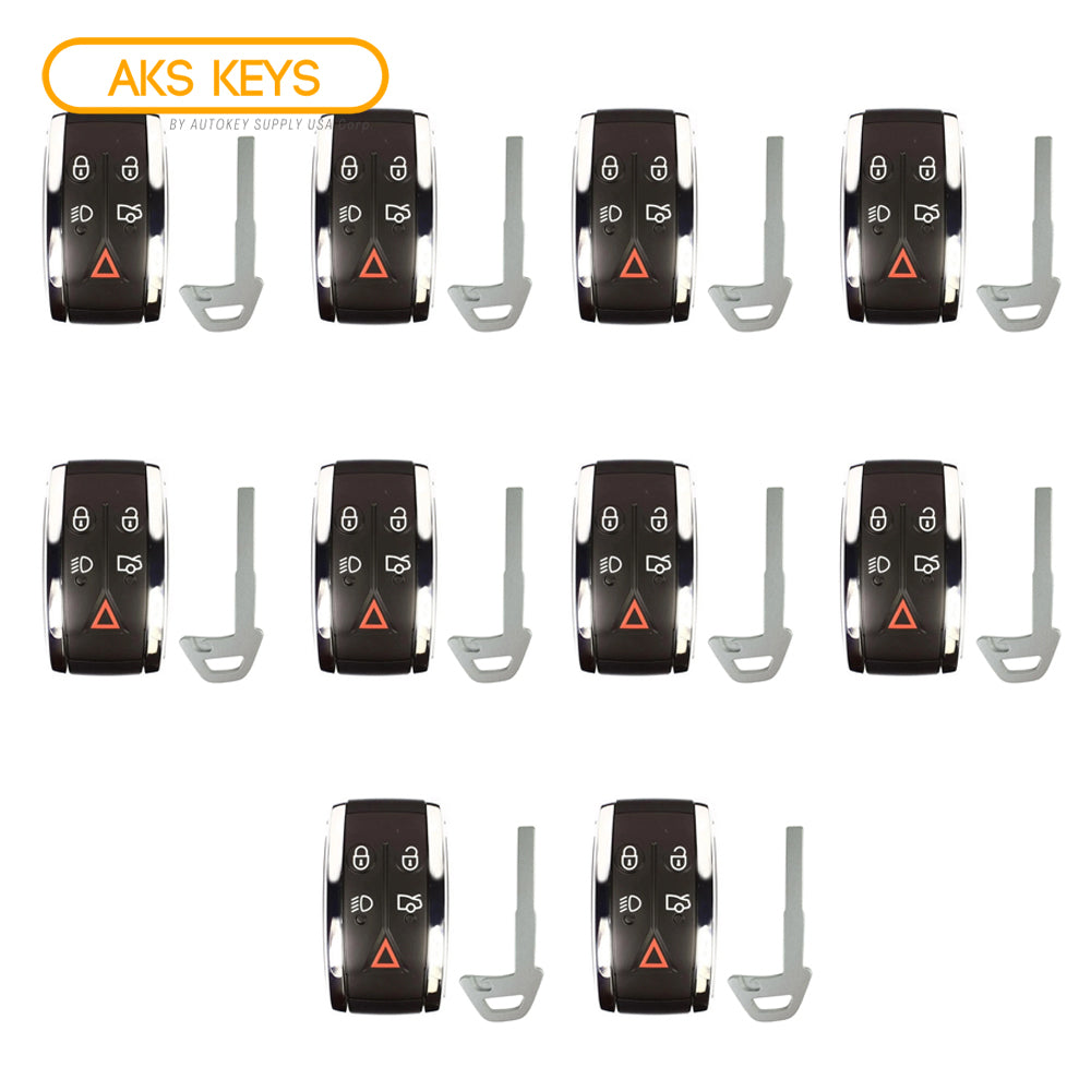 2007 - 2015 Jaguar Prox Smart Key 5B FCC# KR55WK49244 (10 Pack)