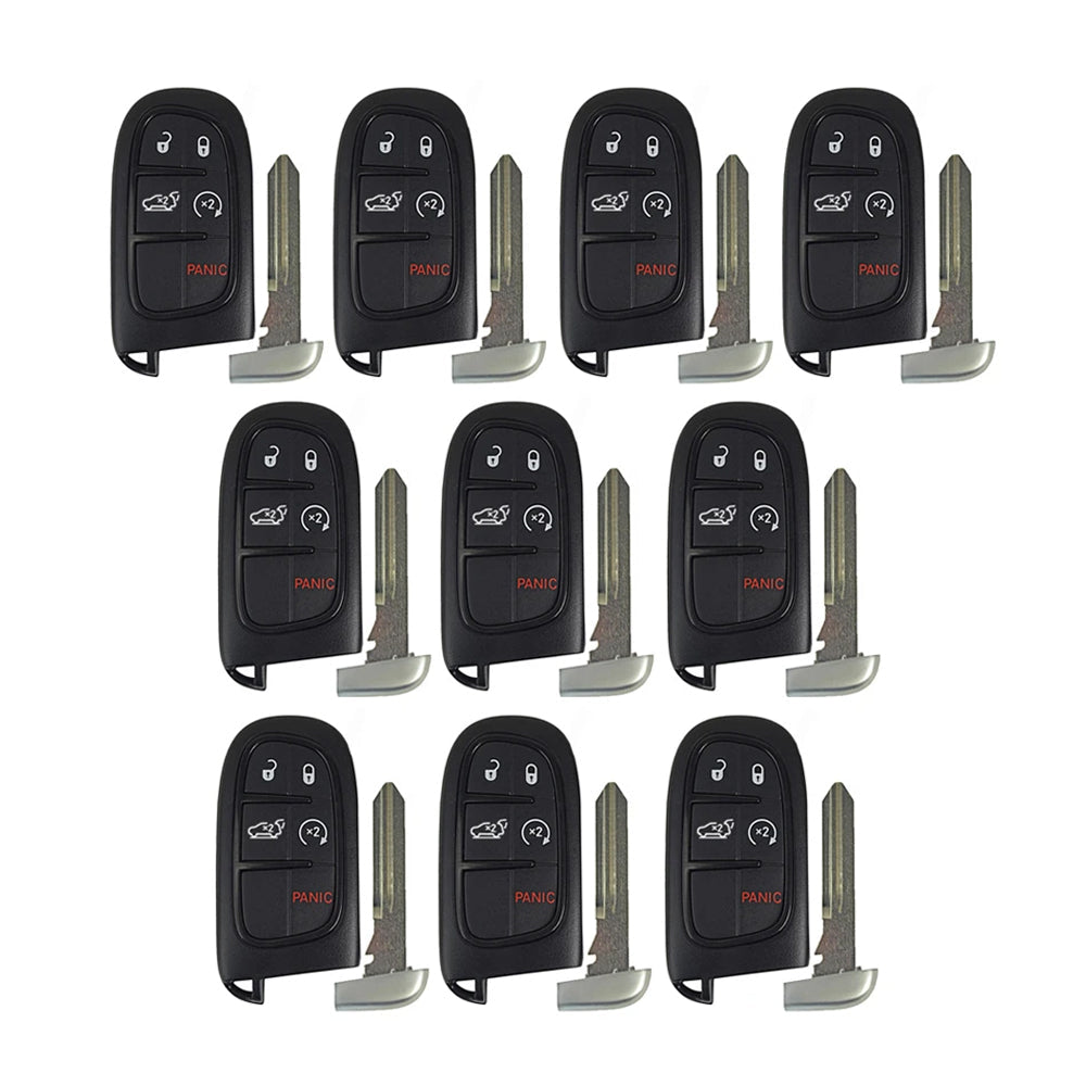 2014 - 2023 Jeep Cherokee Smart Key 5B Fob FCC# GQ4-54T (10 Pack)