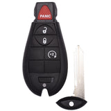 2014 - 2023 Jeep Cherokee Fobik Key 4B W/ Remote Start FCC# GQ4-53T