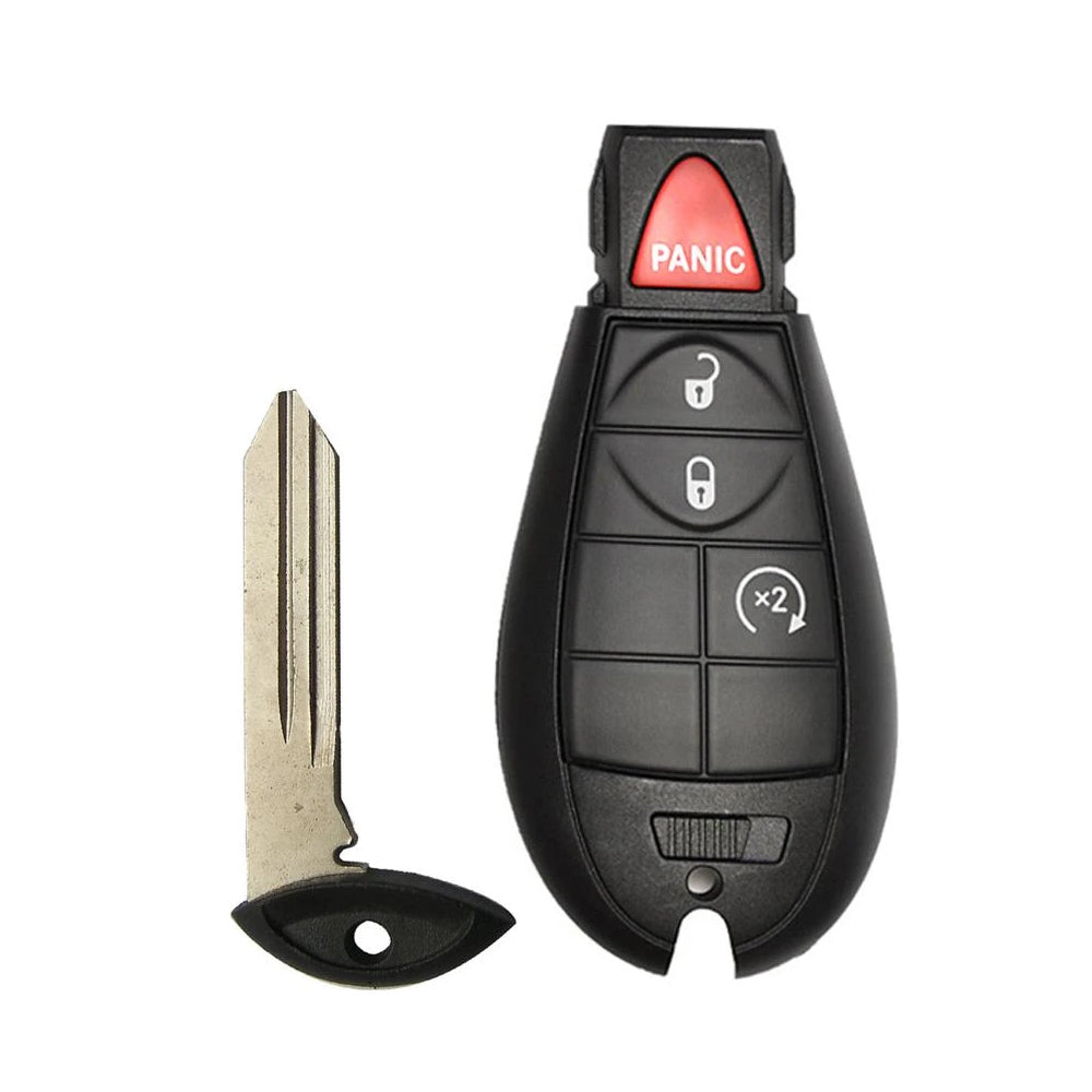 2011 - 2013 Jeep Grand Cherokee Smart Fobik Key 4B W/ Remote Start FCC# IYZ-C01C