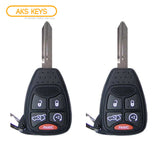 2007 Jeep Commander Grand Cherokee Key Fob 5B FCC# OHT692713AA / OHT692427AA (2 Pack)