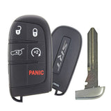 2015 - 2024 Jeep Dodge Smart Key SRT Logo 5B Fob FCC# M3N-40821302