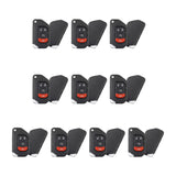 2012018 - 2024 Jeep Smart Flip Key Fob 4B W/ Remote Start FCC# OHT1130261 (10 Pack)