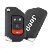 2018 - 2024 Jeep Smart Flip Key Fob 4B W/ Remote Start FCC# OHT1130261