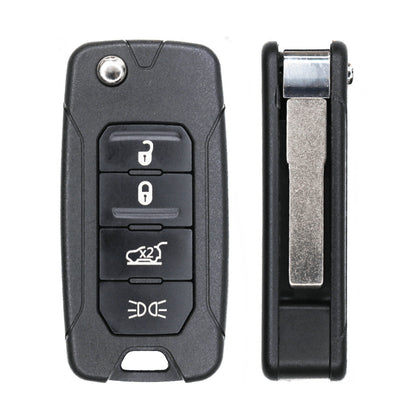 2015 Jeep Renegade Flip Key Fob 4B FCC# 2ADFTFI5AM433TX - Aftermarket