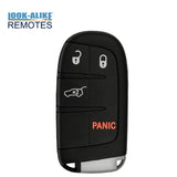 2014 - 2022 Jeep Grand Cherokee Smart Key 4B W/ Hatch Fob FCC# M3N-40821302