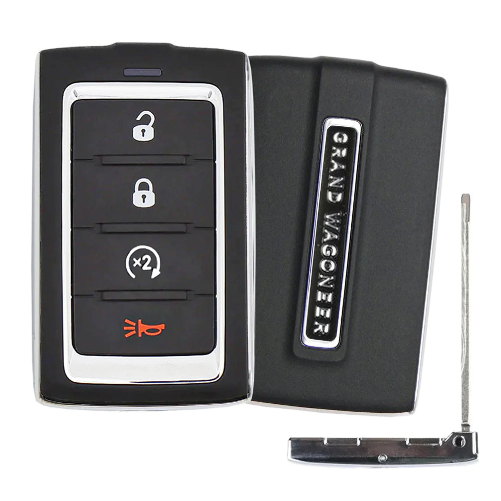 2022 - 2023 Jeep Grand Wagoneer Smart Key 4B Fob W/ Remote Start FCC# M3NWXF0B1