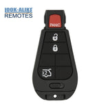 2011 - 2013 Jeep Grand Cherokee Smart Fobik Key 4B W/ Hatch Glass FCC# IYZ-C01C