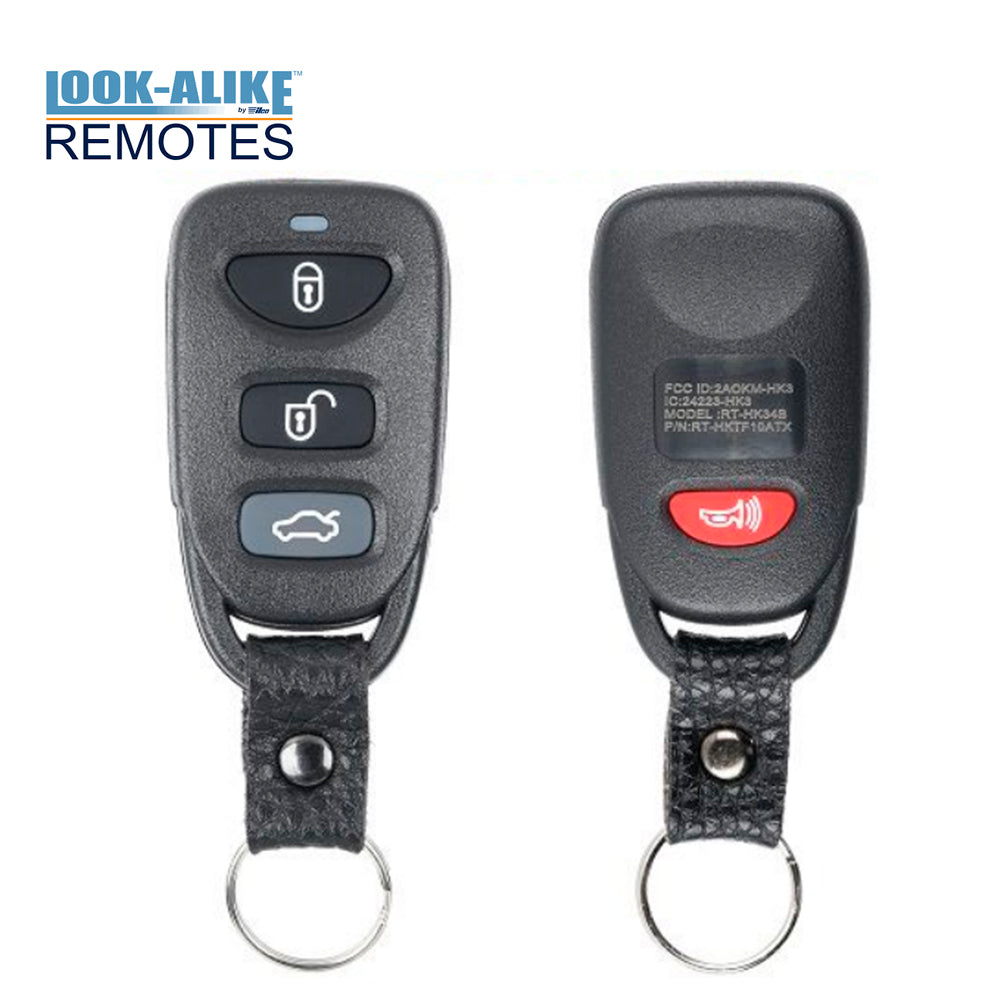 2010 - 2013 Kia Optima Keyless Entry 4B FCC# NYOSEKS-TF10ATX