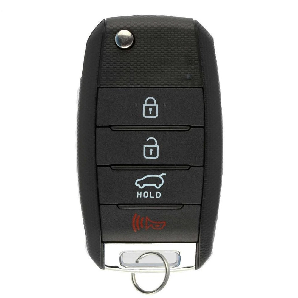 2014 2015 Kia Sorento Flip Key Fob 4B FCC# TQ8-RKE-3F05 (XMA F/L)